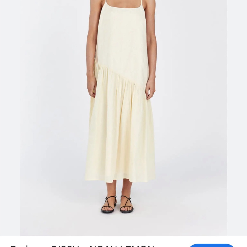 NWT- DISSH Noah lemon dress